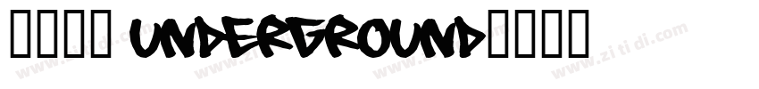 MYKA underground字体转换
